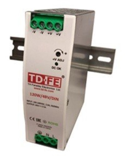 120W/48V/DIN. Блок питания. FARADAY в Ростове-на-Дону