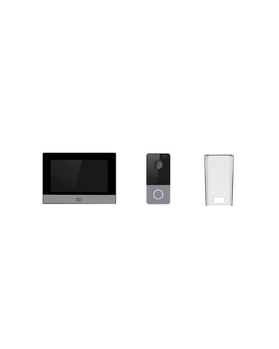 FX-IVD70WP-KIT (ЧЕРНЫЙ). Комплект IP-видеодомофона. Fox в Ростове-на-Дону