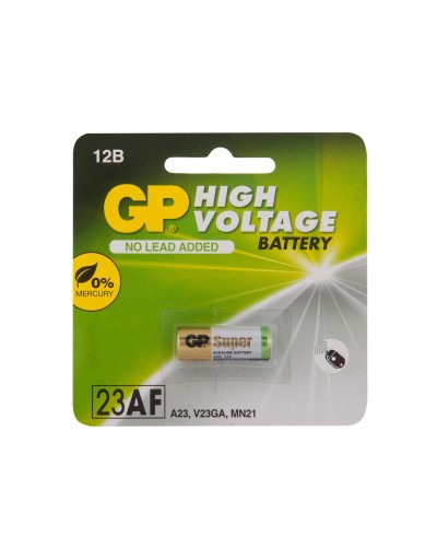 GP 23AF (GP 23AFRA-2F1), БЛИСТЕР. Высоковольтная батарейка 12В. GP Batteries в Ростове-на-Дону
