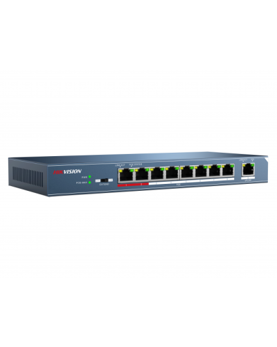 DS-3E0109P-E/M(B). Коммутатор с питанием POE. Hikvision в Ростове-на-Дону