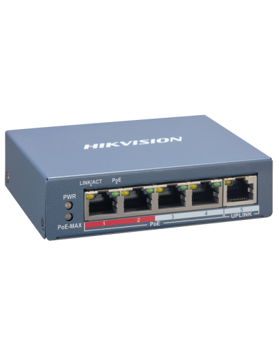 DS-3E1105P-EI. Коммутатор с POE. Hikvision в Ростове-на-Дону