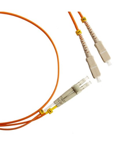 FC-D2-50-LC/PR-SC/PR-H-2M-LSZH-OR. Патч-корд волоконно-оптический LC-SC. Hyperline в Ростове-на-Дону