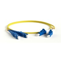 FC-D2-9A1-LC/UR-SC/UR-H-1M-LSZH-WH. Патч-корд волоконно-оптический LC-SC. Hyperline