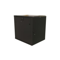 TWB-2768-SR-RAL9004. Шкаф телекоммуникационный 19 настенный 27U. Hyperline