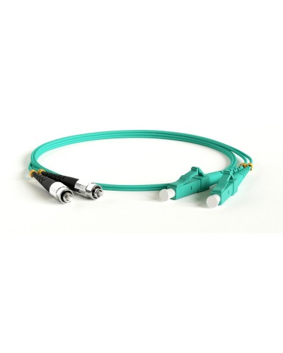 FC-D2-503-FC/PR-LC/PR-H-1M-LSZH-AQ. Патч-корд волоконно-оптический многомодовый. Hyperline в Ростове-на-Дону