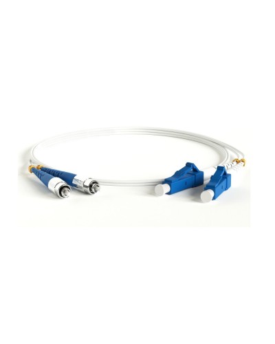 FC-D2-9A1-FC/UR-LC/UR-H-1M-LSZH-WH. Патч-корд волоконно-оптический FC-LC. Hyperline в Ростове-на-Дону