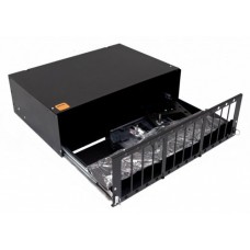 FO-19R-3U-12xSLT-W140H42-96UN-BK. Кросс оптический 19. Hyperline