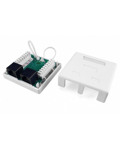 SB1-2-8P8C-C6-WH. Розетка RJ-45. Hyperline в Ростове-на-Дону