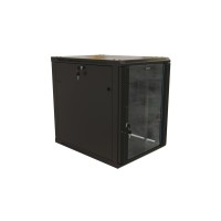 TWB-2268-GP-RAL9004. Шкаф телекоммуникационный 19 настенный 22U. Hyperline