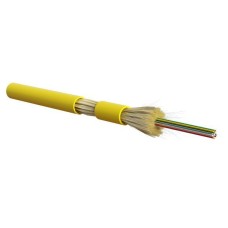 FO-MC3-IN-9S-12-LSZH-YL. Кабель волоконно-оптический одномодовый. Hyperline