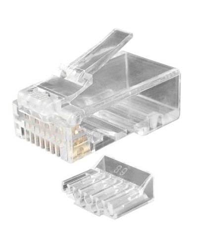 PLUG-8P8C-UV-C6-100 (100 шт). Разъем RJ-45. Hyperline в Ростове-на-Дону