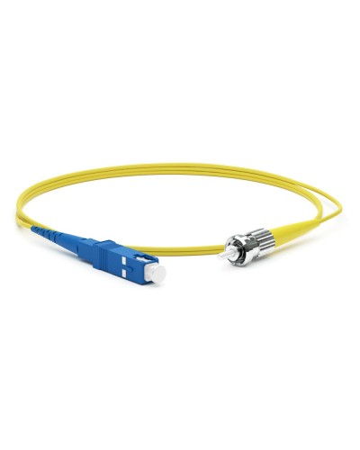 FC-S2-9-SC/UR-ST/UR-H-1M-LSZH-YL. Патч-корд волоконно-оптический одномодовый. Hyperline в Ростове-на-Дону