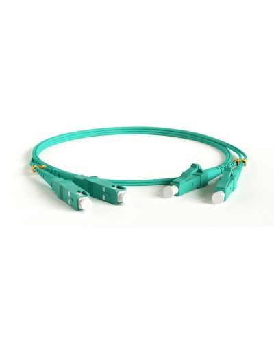 FC-D2-503-LC/PR-SC/PR-H-10M-LSZH-AQ. Патч-корд волоконно-оптический многомодовый. Hyperline в Ростове-на-Дону