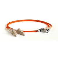 FC-D2-50-LC/PR-ST/PR-H-2M-LSZH-OR. Патч-корд волоконно-оптический многомодовый. Hyperline