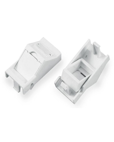 SIP2A-1K-M45-22.5. Вставка угловая 45x22.5 (аналог Mosaic) для 1 модуля формата Keystone Jack. Hyperline в Ростове-на-Дону