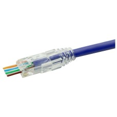 PLEZ-8P8C-UA-C5-100 (100 шт). Разъем RJ-45. Hyperline