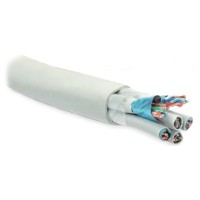FUTP24W-C5-S24-IN-LSZH-GY. Кабель «витая пара» (LAN) для структурированных систем связи. Hyperline