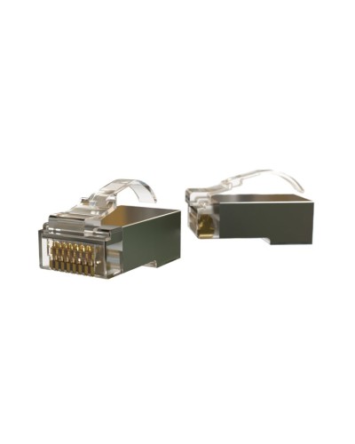 PLEZ-8P8C-UA-C5-SH-100 (100 шт). Разъем RJ-45. Hyperline в Ростове-на-Дону