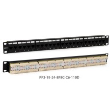 PP3-19-24-8P8C-C5E-110D. Патч-панель 19. Hyperline