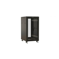 TTBR-1861-DD-RAL9004. Шкаф телекоммуникационный 19 напольный 18U. Hyperline