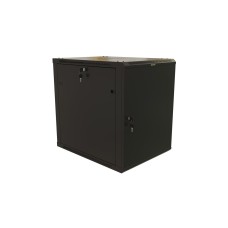 TWB-2266-SR-RAL9004. Шкаф телекоммуникационный 19 настенный 22U. Hyperline