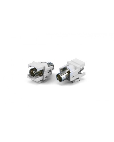 KJ1-BNC-D-WH. Вставка Keystone Jack RJ-45. Hyperline в Ростове-на-Дону