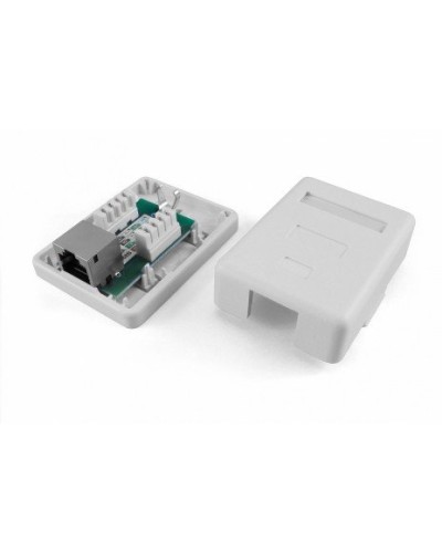 SB1-1-8P8C-C5e-SH-WH. Розетка RJ-45. Hyperline в Ростове-на-Дону