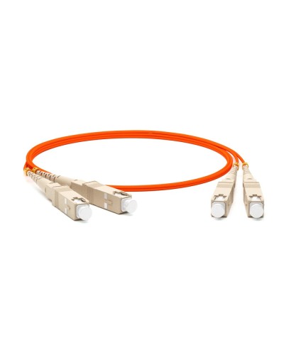 FC-D2-62-SC/PR-SC/PR-H-2M-LSZH-OR. Патч-корд волоконно-оптический многомодовый. Hyperline в Ростове-на-Дону