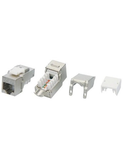 KJ9-8P8C-C5e-90-SH-F-WH. Вставка Keystone Jack RJ-45. Hyperline в Ростове-на-Дону