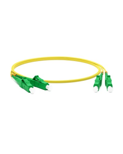 FC-D2-9-LC/AR-LC/AR-H-2M-LSZH-YL. Патч-корд волоконно-оптический одномодовый. Hyperline в Ростове-на-Дону