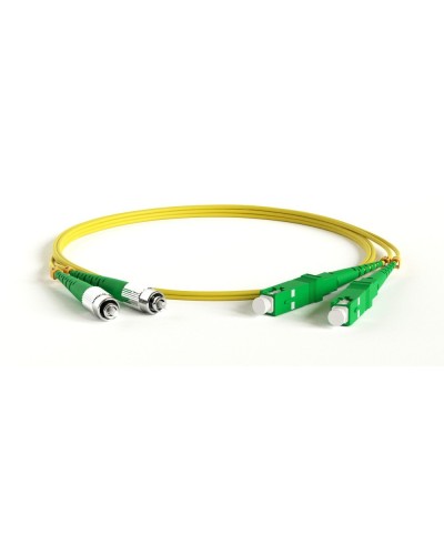 FC-D2-9-FC/AR-SC/AR-H-1M-LSZH-YL. Патч-корд волоконно-оптический SC-FC. Hyperline в Ростове-на-Дону