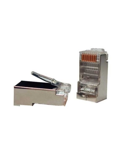 PLUG-8P8C-U-C5-SH-100 (100 шт). Разъем RJ-45. Hyperline в Ростове-на-Дону