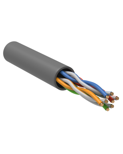 GENERICA U/UTP 5E 24AWG 4PR PVC серый (BC1-C5E04-111-100-R-G). Кабель «витая пара» (LAN) для структурированных систем связи. IEK в Ростове-на-Дону