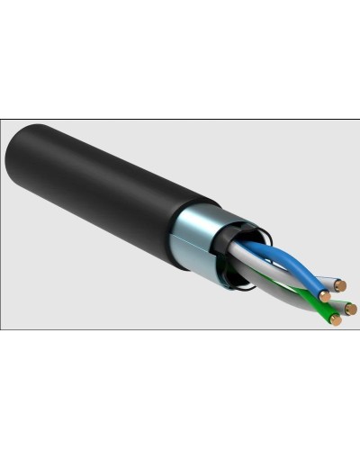 GENERICA F/UTP 5E 24AWG 2PR LDPE 1м черный 305м (BC3-C5E02-339-305-R-G). Кабель «витая пара» (LAN) для структурированных систем связи. IEK в Ростове-на-Дону