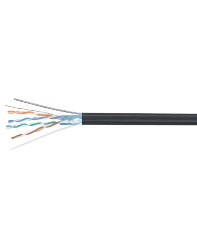 GENERICA F/UTP кат. 5E 100МГц 4 пары LDPE OUTDOOR трос 1,2мм черный (BC3-C5E04-359-305-G). Кабель «витая пара» (LAN) для структурированных систем связи. IEK в Ростове-на-Дону