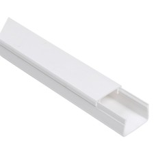 Короб 25х25 ECOLINE (CKK11-025-025-1-K01). Кабель-канал с двойным замком. IEK
