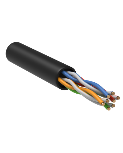 GENERICA U/UTP кат.5E 24AWG 4 пары LDPE черный (BC3-C5E04-139-305-R-G). Кабель «витая пара» (LAN) для структурированных систем связи. IEK в Ростове-на-Дону