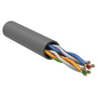 GENERICA U/UTP 5E 24AWG 4PR LSZH серый (BC1-C5E04-121-100-R-G). Кабель «витая пара» (LAN) для структурированных систем связи. IEK