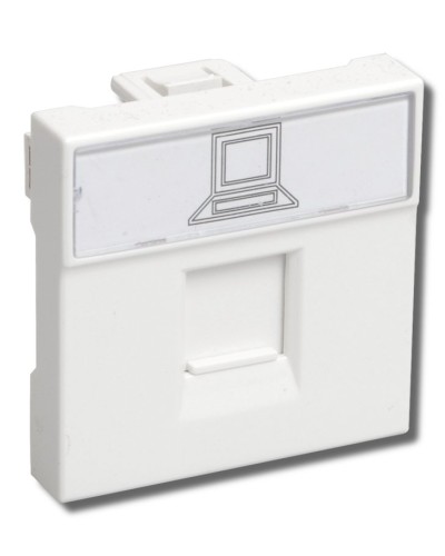РКИ-20-00-П RJ-45 UTP белая (CKK-40D-RI2-K01). Розетка информационная 2 модуля ПРАЙМЕР. IEK в Ростове-на-Дону