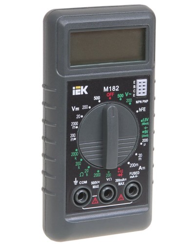 Мультиметр цифровой Compact M182 (TMD-1S-182). Мультиметр цифровой. IEK в Ростове-на-Дону