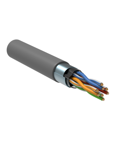 GENERICA F/UTP кат.5E 24AWG 4 пары PVC серый (BC1-C5E04-311-305-R-G). Кабель «витая пара» (LAN) для структурированных систем связи. IEK в Ростове-на-Дону
