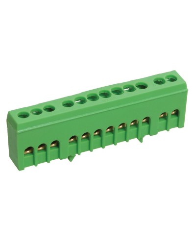 Шина PE земля ШНИ-6х9-10-К-З (YNN10-69-10KD-K06). Шина в корпусном изоляторе на DIN-рейку. IEK в Ростове-на-Дону