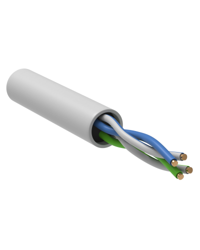 GENERICA U/UTP кат. 5E 24AWG 2 пары LSZH INDOOR белый (BC1-C5E02-128-305-G). Кабель «витая пара» (LAN) для структурированных систем связи. IEK в Ростове-на-Дону