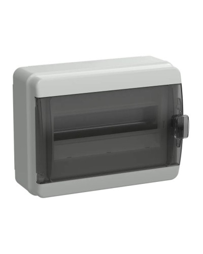 Корпус пластиковый КМПн-12 IP65 TEKFOR (TF5-KP72-N-12-65-K03-K02). Корпус модульный пластиковый черная прозрачная дверь. IEK в Ростове-на-Дону