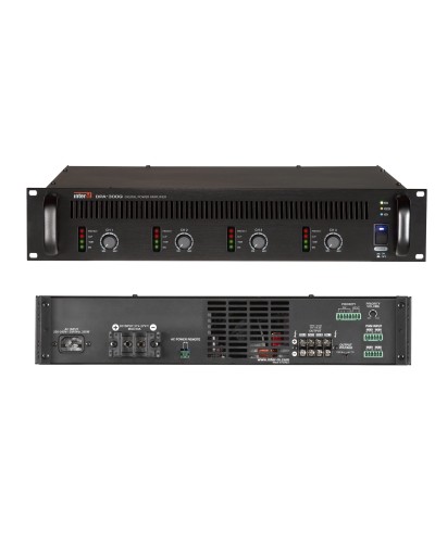 DPA-300Q. Усилитель мощности цифровой, 4х300 Вт. Inter-M в Ростове-на-Дону