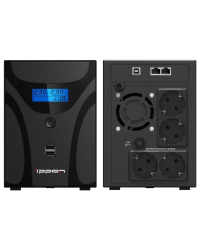 Ippon Smart Power Pro II 1600 Euro (1029742). Источник бесперебойного питания. Ippon в Ростове-на-Дону