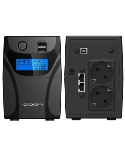 Ippon Back Power Pro II 650 Euro (1005511). Источник бесперебойного питания. Ippon в Ростове-на-Дону