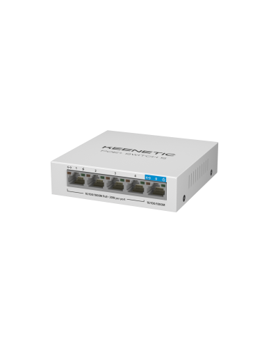 Keenetic KN-4610 (L2) 5х1Гбит/с 4PoE+ 60W. Коммутатор с PoE. KEENETIC в Ростове-на-Дону