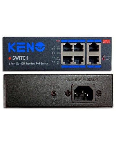 KN-SW402POE+. Коммутатор с питанием по PoE. KENO в Ростове-на-Дону