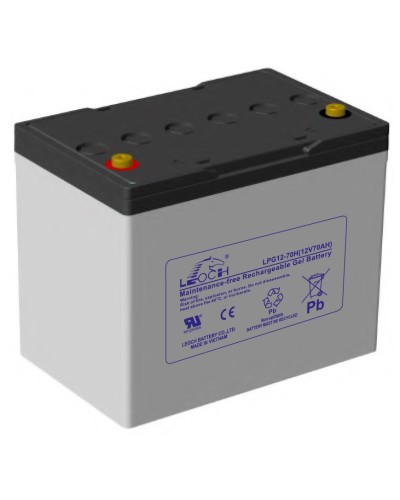 LEOCH LPG 12-70 H. Аккумулятор герметичный свинцово-кислотный. LEOCH в Ростове-на-Дону